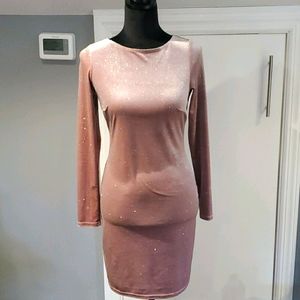Formal pink dress